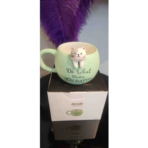 Cuddly Collectıon 430 ml Kupa - Yeşil