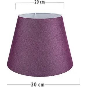 Evlight Otuzluk Konik Şapka, Mor