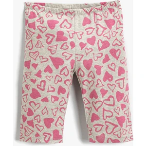 Kapri Tayt Kalp Baskılı