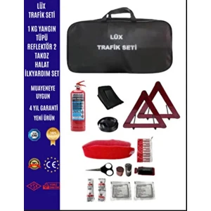 Lüx Trafik Seti Tüvtürk Uyumlu Çantalı