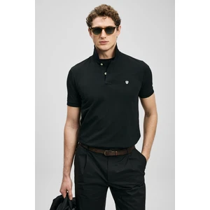 Laon Smart Erkek Polo Tişört Siyah