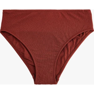 Yüksek Bel Dokulu Bikini Altı