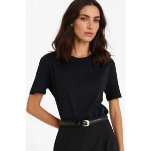 %100 Pamuk Basic Tişört W9584AZ25AU