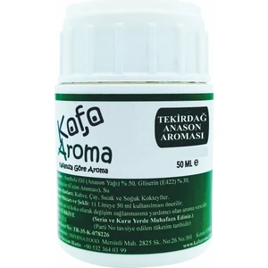 Tekirdağ Anason Yağı Hazır Karışımı 50 ML