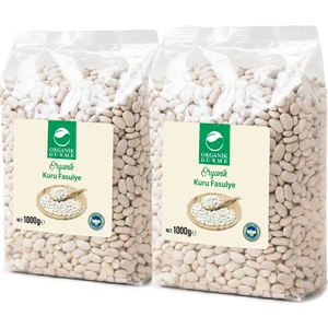 Organik Gurme 2'li Kurufasulye 1000 gr