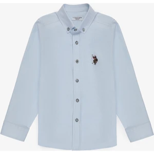 U.s. Polo Assn. Erkek Çocuk Açık Mavi Gömlek Basic 50320232-VR003