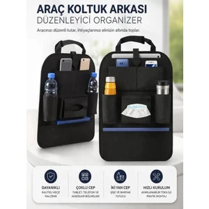 Araç Içi Koltuk Arkası Organizer