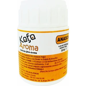 Kafa Aroma Saf Distile Anason Yağı 50 ML