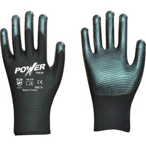 Power Tek Zebra Model 10 Çift Nitril Iş Eldiveni