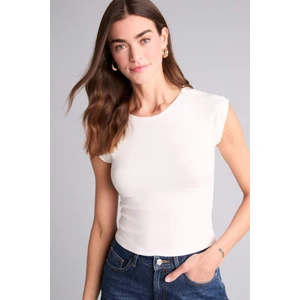 Slim Fit Basic Modal Tişört F0685AX26SM