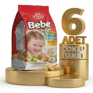 Bebe Bisküvisi Vitamin Katkılı 6X150 gr