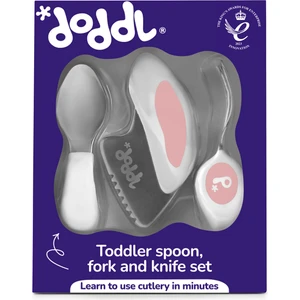 Çocuk Çatal Kaşık Bıçak Seti Dusky Rose