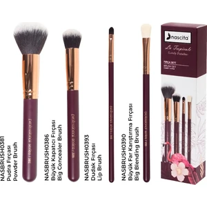 nascita 4' Lü Temel Makyaj Fırça Seti Set97