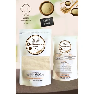 Taş Değirmenden Organik Atalık Bebek İrmiği - 500 Gram