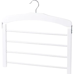 Ahşap Pantolon Askısı Beyaz