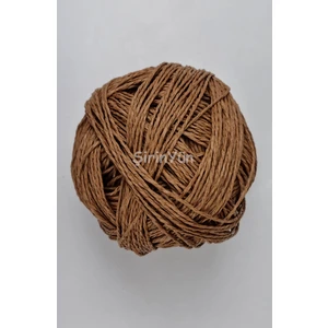 Şirin Yün Sarılmış Kağıt İp 100 Gram Açık Kahve
