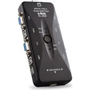 Sl-4605 4 Port Kablolu Usb Manuel Kwm Switch