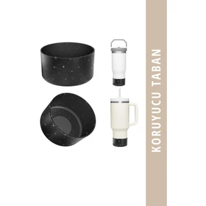 Mama Stuff Koruyucu Silikon Altlık Taban Simli Siyah