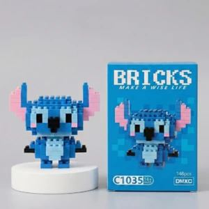 Margo Toys Bricks 3D Puzzle Yapı Blokları Seti - Stitch