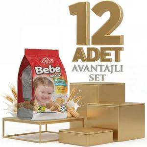 Bebe Bisküvisi Vitamin Katkılı 12X150 gr