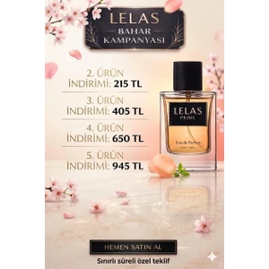LELAS Prime 183 Fancy Fance Erkek Parfüm EDP 55 ML – Aromatik Kalıcı Koku