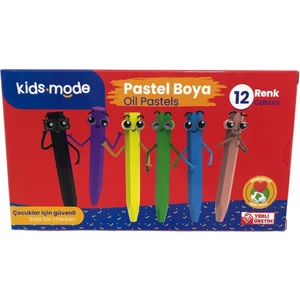 Kids Mode Pastel Boya 12'li