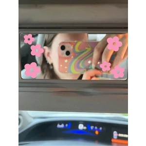 Özgül Reklam Çiçek Araba Ayna Sticker
