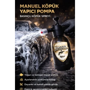 Manuel Basınçlı Köpük Pompası 2 Lt