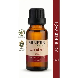 Minera Vital Acı Biber Yağı 20 ml
