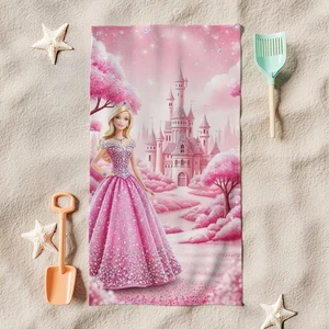 Barbie Plaj Havlusu M7