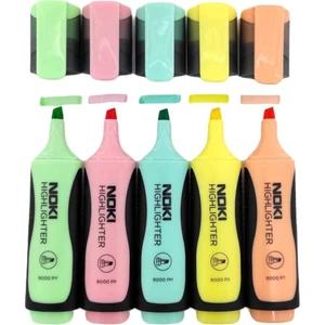 Pastel Fosforlu Kalem 5 Renk Set