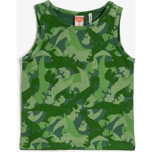 Baskılı Atlet Pamuklu