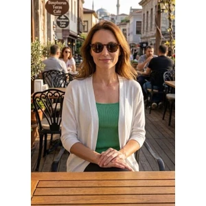 Merserize Triko Basic Hırka