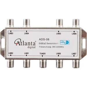 ADS-03 1x8 1/8 DiSEqC Switch