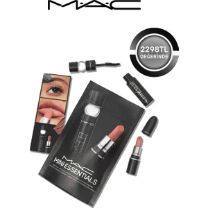 Mini Mac Essentials Set: Mini Macstack Elevated Blackstack & Mini Macximal Velvet Teddy