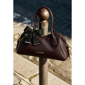 Black Ribbon Swan Tote Bag