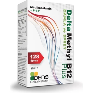 Dens Delta Naturel Delta Methyl B 12 Plus Spray Methylcobalamin 20ML