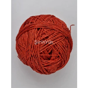 Şirin Yün Sarılmış Kağıt Ip 100 Gram Mercan