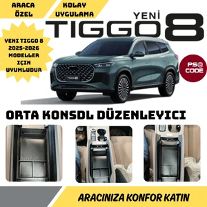 PSA Code Yeni Tiggo 8 Orta Konsol Düzenleyici-Organizer