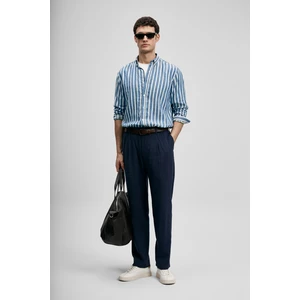 Kamer Erkek Basic Gömlek Regular Fit Mavi