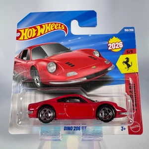 Hot Wheels Ferrari Dino 206 Gt Model Araba