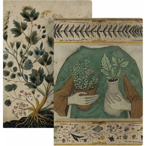 Bazen Defter Kum ve Çiçek Ikili Defter Seti