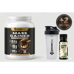 Power Joy Mass Gaıner 3000 Gr.  Premium Bulking Blend - 30 Servis