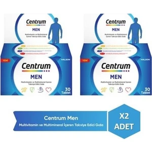 Men Multivitamin 30'lu Tablet X2 Adet