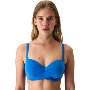 Okyanus Mavi Lotus Bikini Üstü