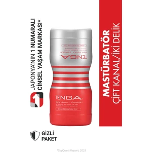 Cup Dual Sensation Mastürbatör TOC-204