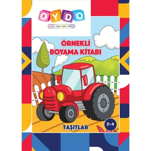 Örnekli Boyama Kitabı Taşıtlar