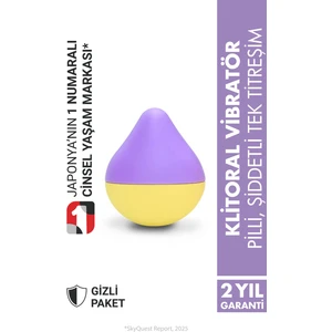 iroha Mini Fuji-Lemon Pilli Klitoral Vibratör HMM-01