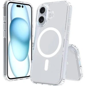 IPHONE 16 Plus Şeffaf Magsafe Kılıf Mtl Safe