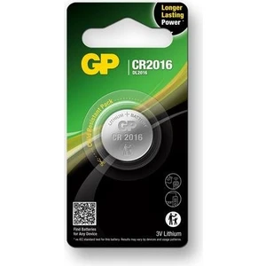 Gp CR2016-U1 3V Lityum Düğme Pil Tekli Paket